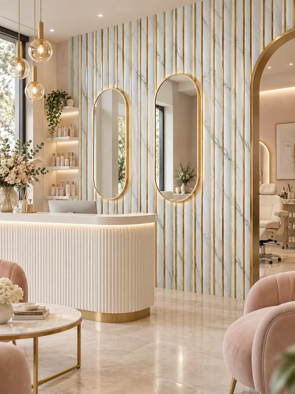 صالون تجميل · i-WALL طراز 15